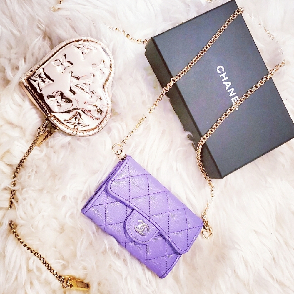 Chanel louis vuitton wallet cardholder coin pouch